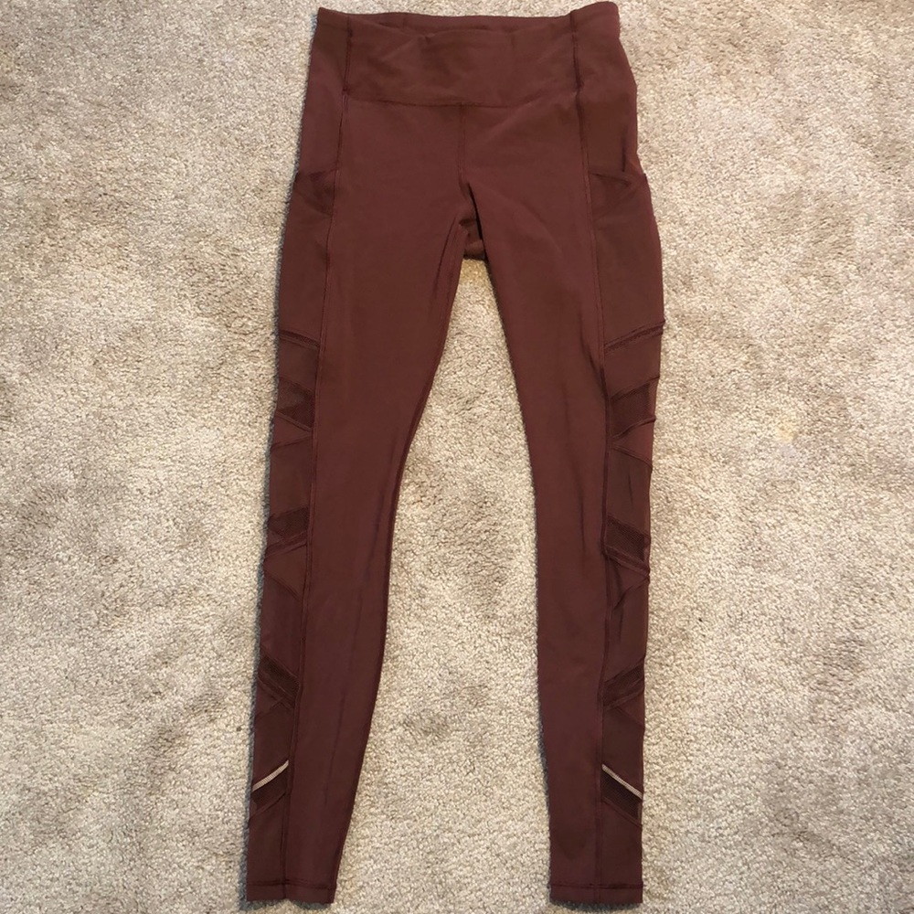 Lululemon red-pink leggings